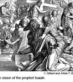 The vision of the prophet Isaiah