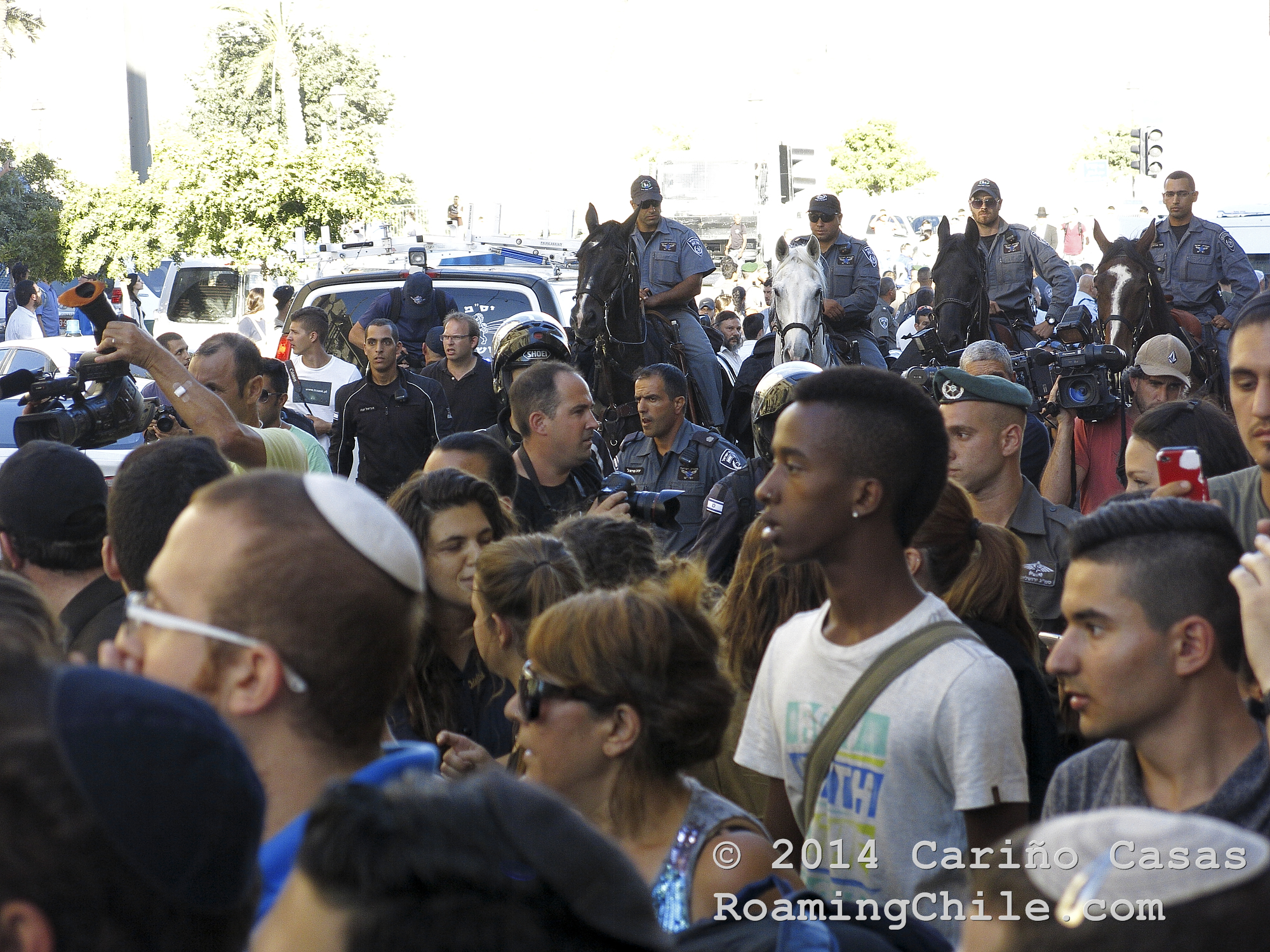Israeli anger flows into street